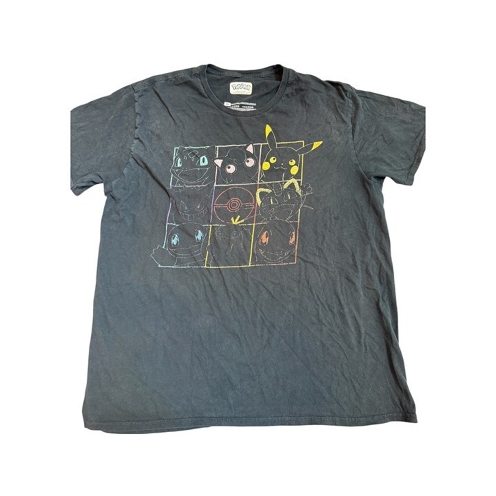 Pokemon Character Grid Short Sleeve Graphic T-Shirt XL